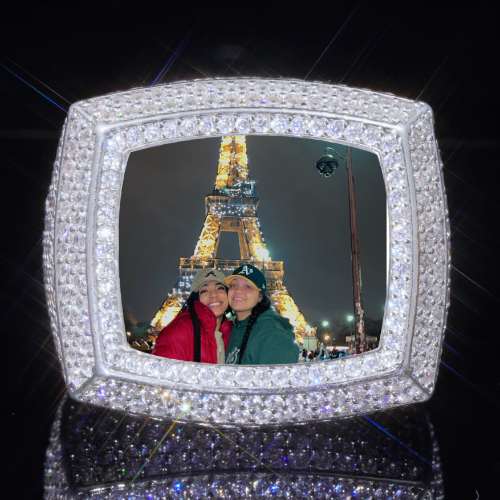 3D CUSTOM PICTURE ICED RING