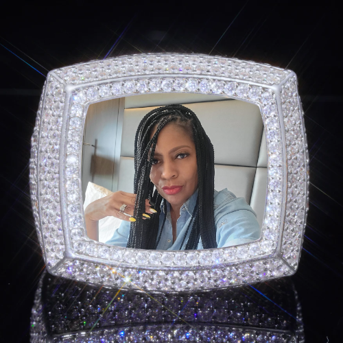 3D CUSTOM PICTURE ICED RING