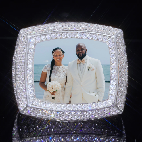 3D CUSTOM PICTURE ICED RING
