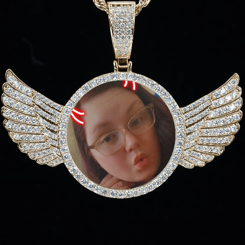 CUSTOM PICTURE PENDANT STYLE-4