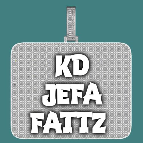CUSTOM LETTER NECKLACE 3D BIG SQUARE