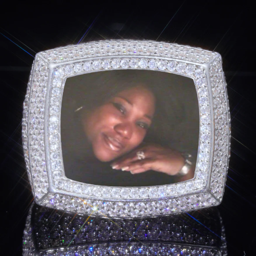 3D CUSTOM PICTURE ICED RING