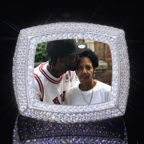 3D CUSTOM PICTURE ICED RING