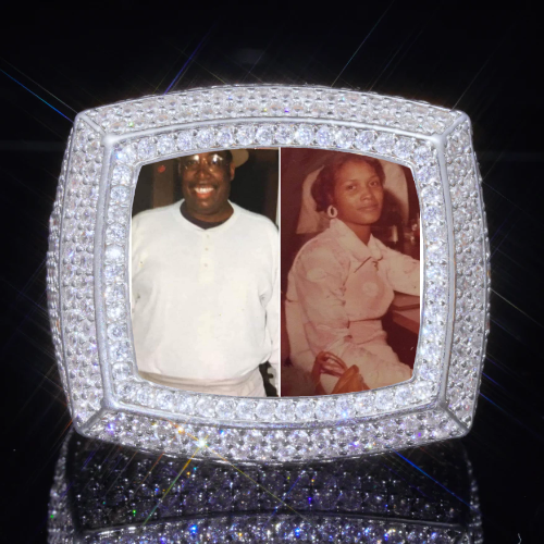 3D CUSTOM PICTURE ICED RING