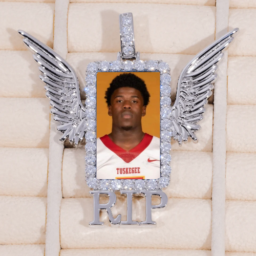RIP WING 3D CUSTOM PICTURE PENDANT