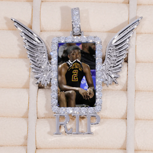 RIP WING 3D CUSTOM PICTURE PENDANT