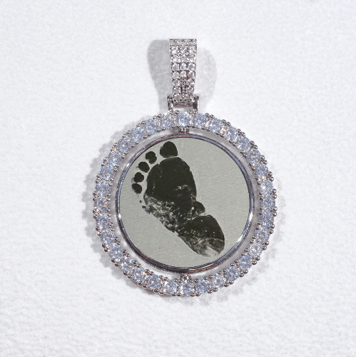 3D Spinning 2-Faced Custom Picture Pendant