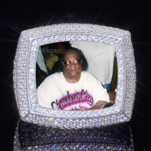 3D CUSTOM PICTURE ICED RING