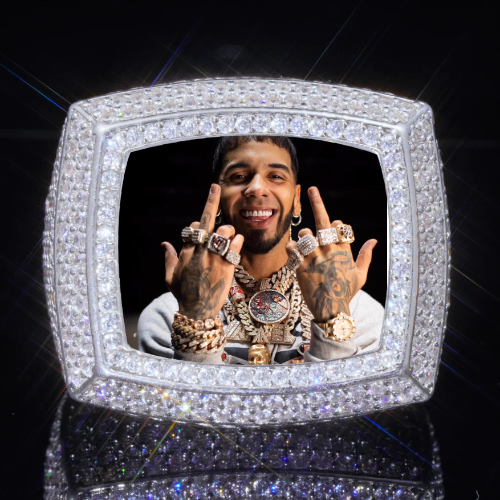 3D CUSTOM PICTURE ICED RING