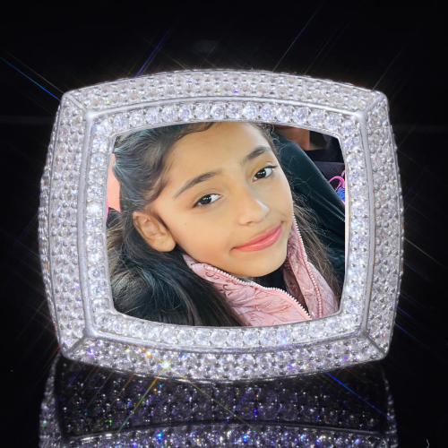 3D CUSTOM PICTURE ICED RING