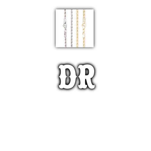 Custom Letters Freibeuter Font Necklace