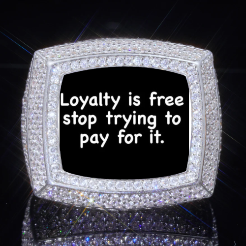 3D CUSTOM PICTURE ICED RING