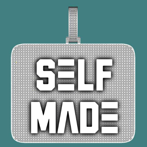 CUSTOM LETTER NECKLACE 3D BIG SQUARE