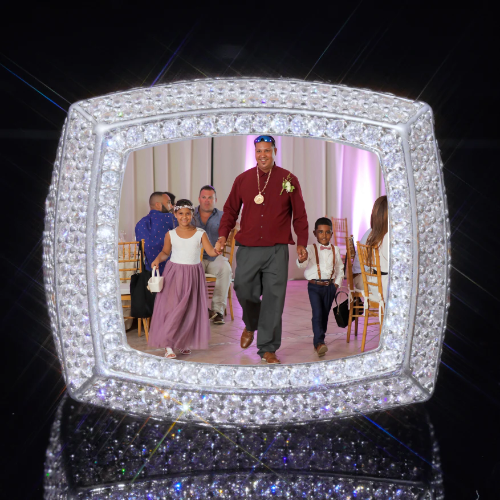 3D CUSTOM PICTURE ICED RING