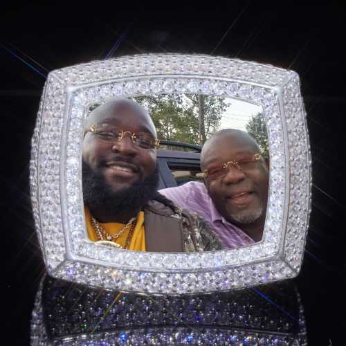 3D CUSTOM PICTURE ICED RING