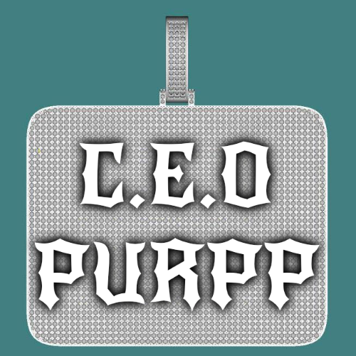 CUSTOM LETTER NECKLACE 3D BIG SQUARE