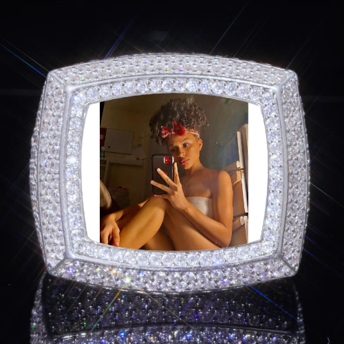 3D CUSTOM PICTURE ICED RING