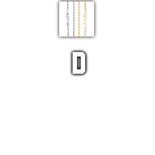 Custom Letters Baguette Two Layer Necklace