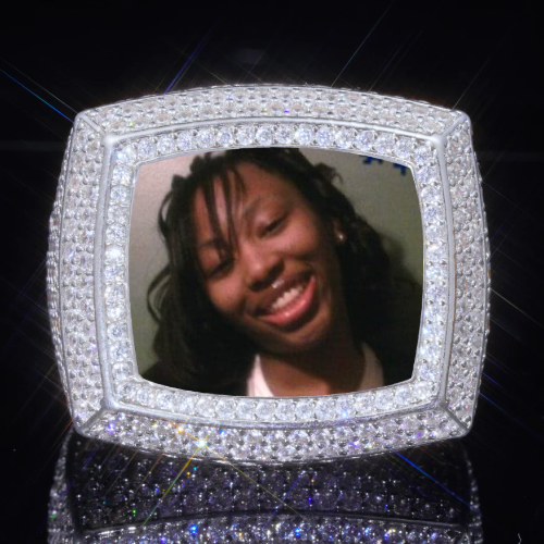 3D CUSTOM PICTURE ICED RING