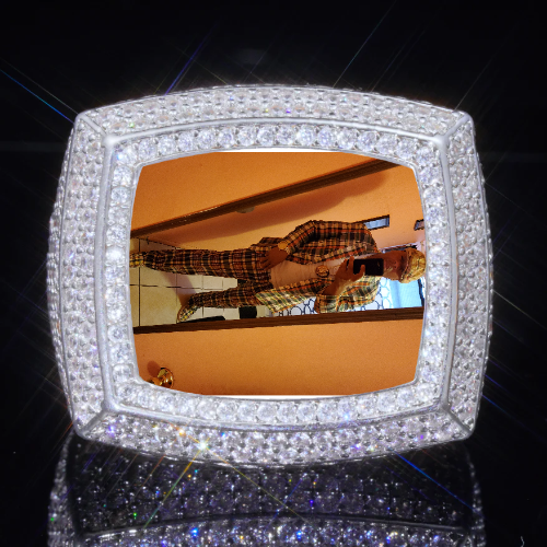 3D CUSTOM PICTURE ICED RING