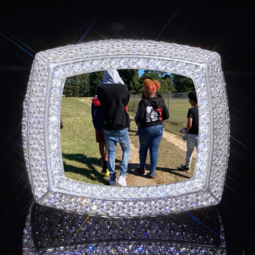 3D CUSTOM PICTURE ICED RING