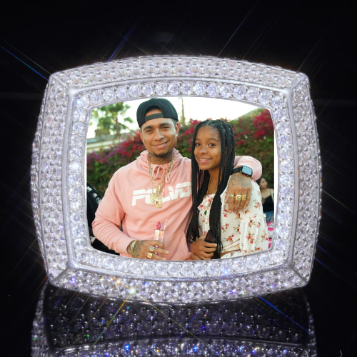 3D CUSTOM PICTURE ICED RING