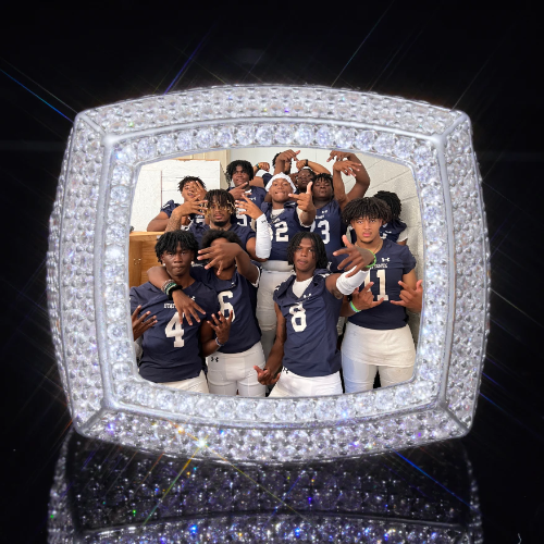 3D CUSTOM PICTURE ICED RING