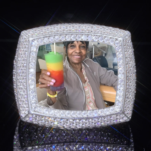 3D CUSTOM PICTURE ICED RING