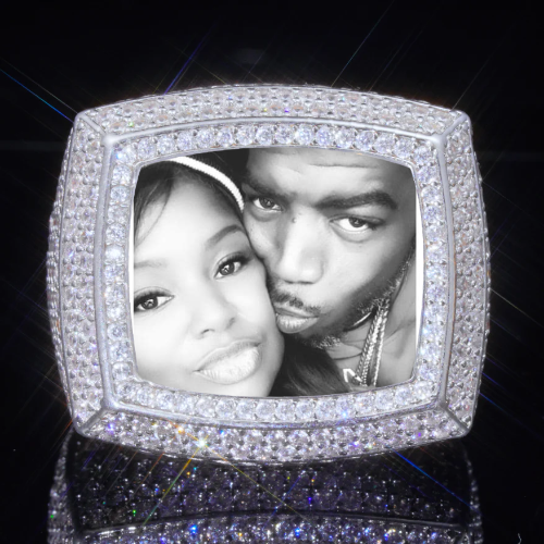 3D CUSTOM PICTURE ICED RING