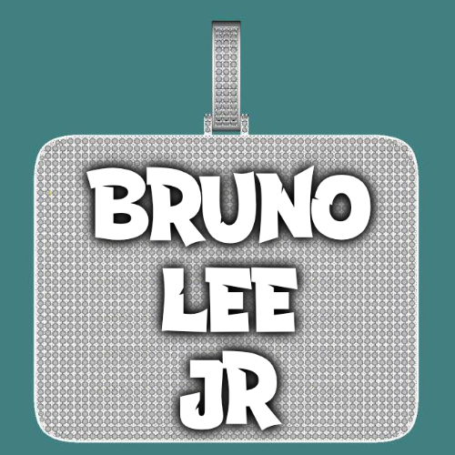 CUSTOM LETTER NECKLACE 3D BIG SQUARE