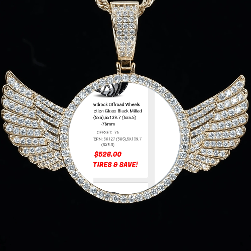 CUSTOM PICTURE PENDANT STYLE-4