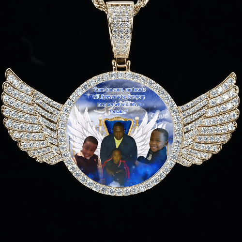 CUSTOM PICTURE PENDANT STYLE-4
