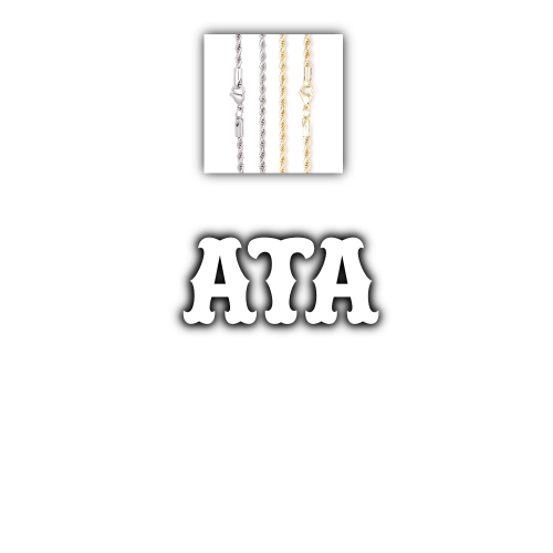 Custom Letters Freibeuter Font Necklace