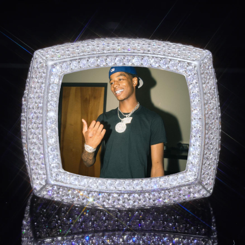 3D CUSTOM PICTURE ICED RING