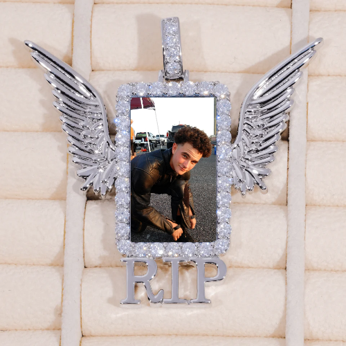 RIP WING 3D CUSTOM PICTURE PENDANT