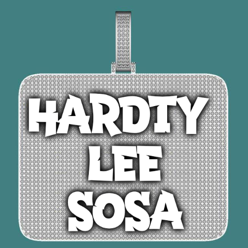 CUSTOM LETTER NECKLACE 3D BIG SQUARE