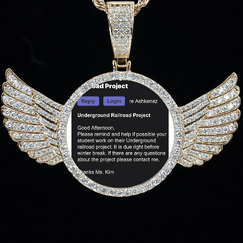 CUSTOM PICTURE PENDANT STYLE-4