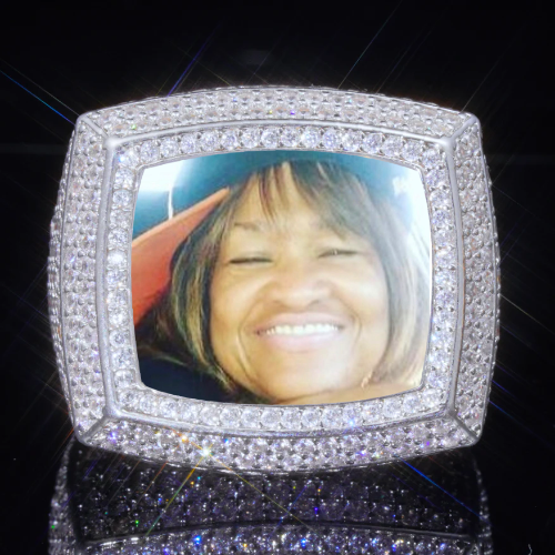 3D CUSTOM PICTURE ICED RING