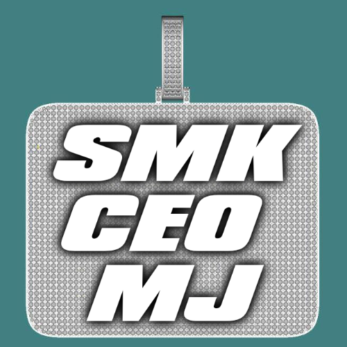 CUSTOM LETTER NECKLACE 3D BIG SQUARE