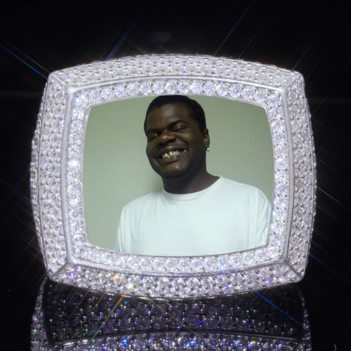 3D CUSTOM PICTURE ICED RING