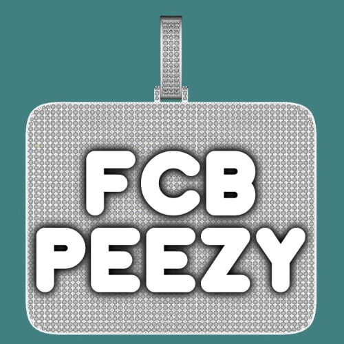 CUSTOM LETTER NECKLACE 3D BIG SQUARE