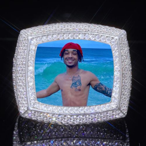 3D CUSTOM PICTURE ICED RING
