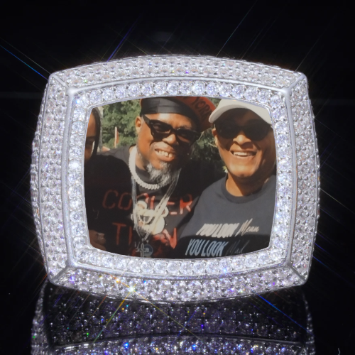 3D CUSTOM PICTURE ICED RING