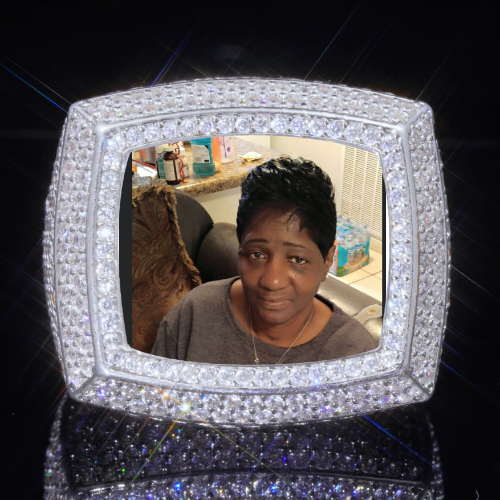 3D CUSTOM PICTURE ICED RING