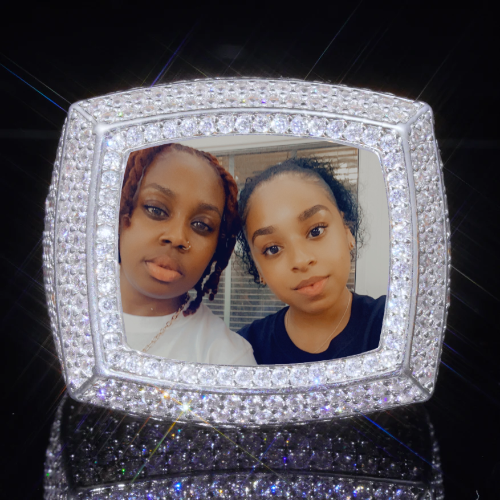 3D CUSTOM PICTURE ICED RING