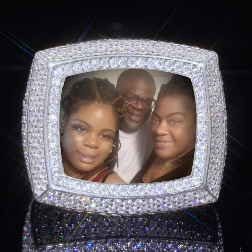 3D CUSTOM PICTURE ICED RING