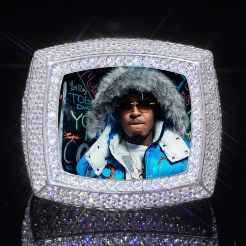3D CUSTOM PICTURE ICED RING