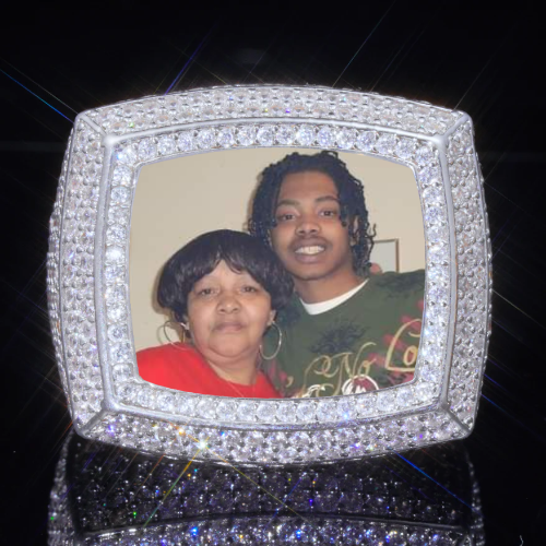3D CUSTOM PICTURE ICED RING