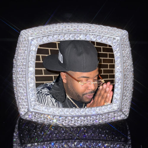 3D CUSTOM PICTURE ICED RING