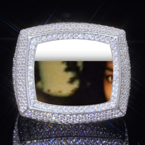 3D CUSTOM PICTURE ICED RING